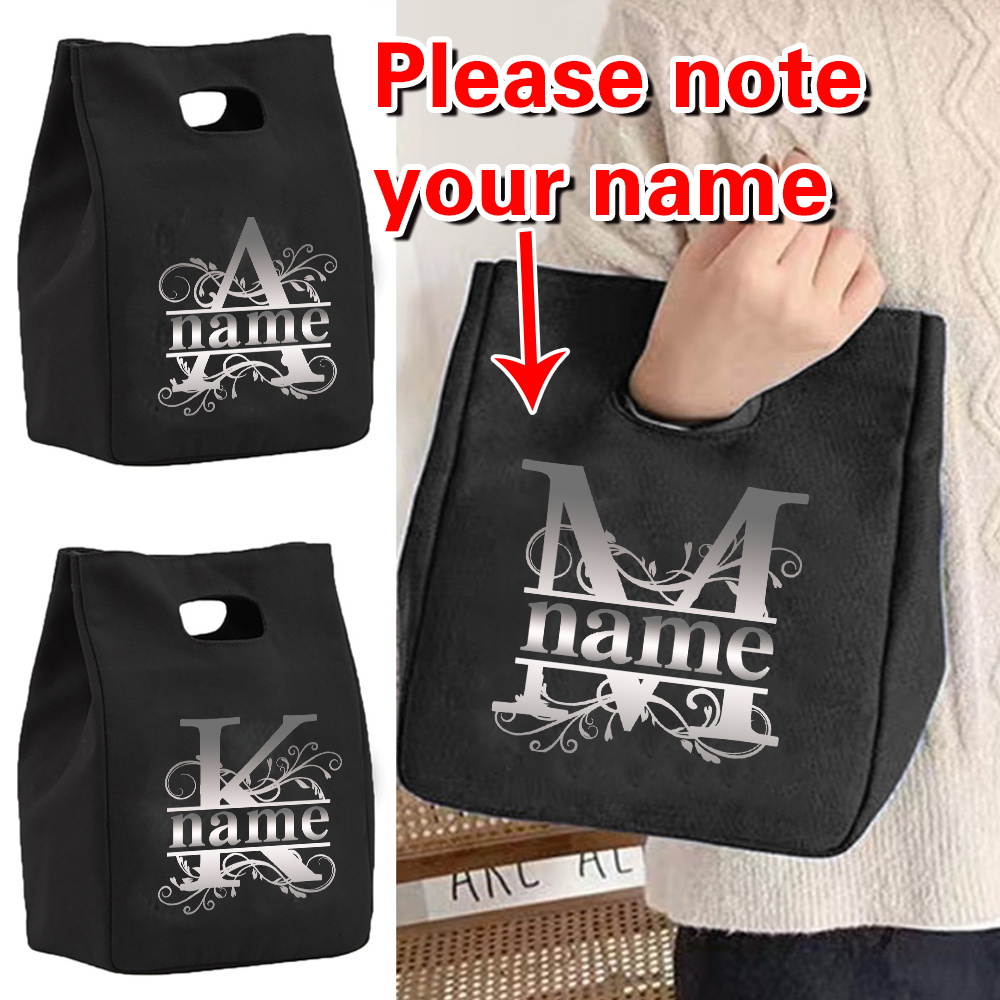 Food Storage Name - Personalized Customized Name Lunch Bag Food