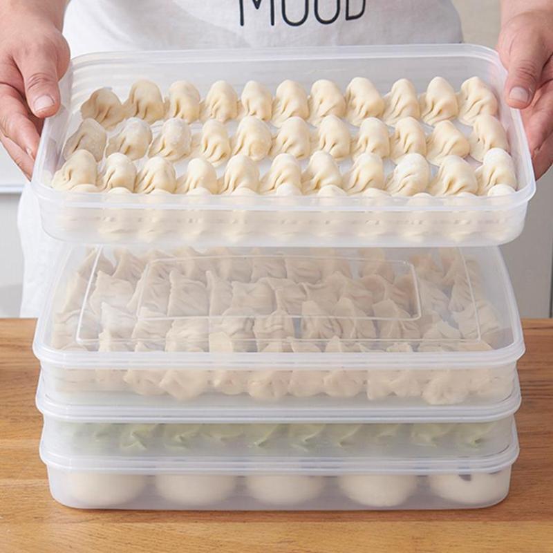 Food Storage Warehouse - Transparent Kitchen Storage Box Refrigerator Organizer