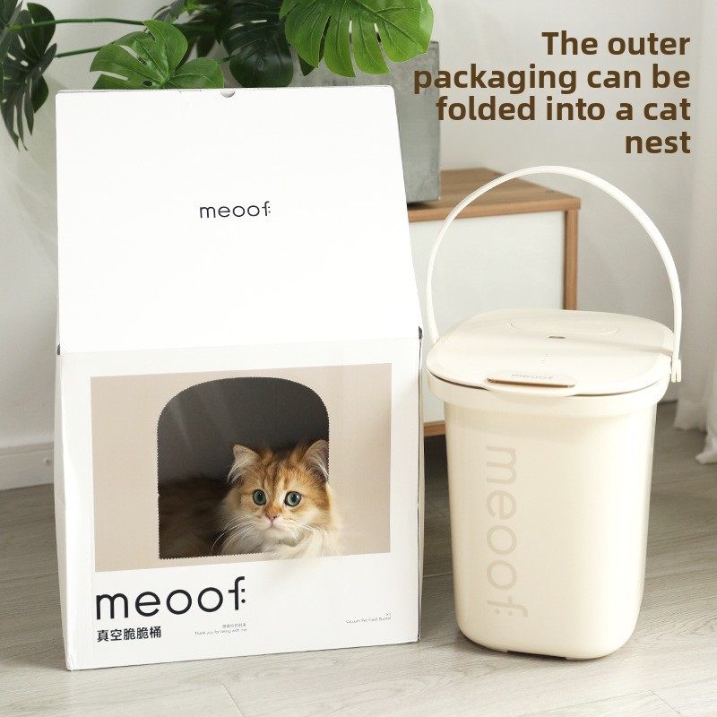 Food Storage Dog - Vacuum grain storage buckets, moisture-proof and