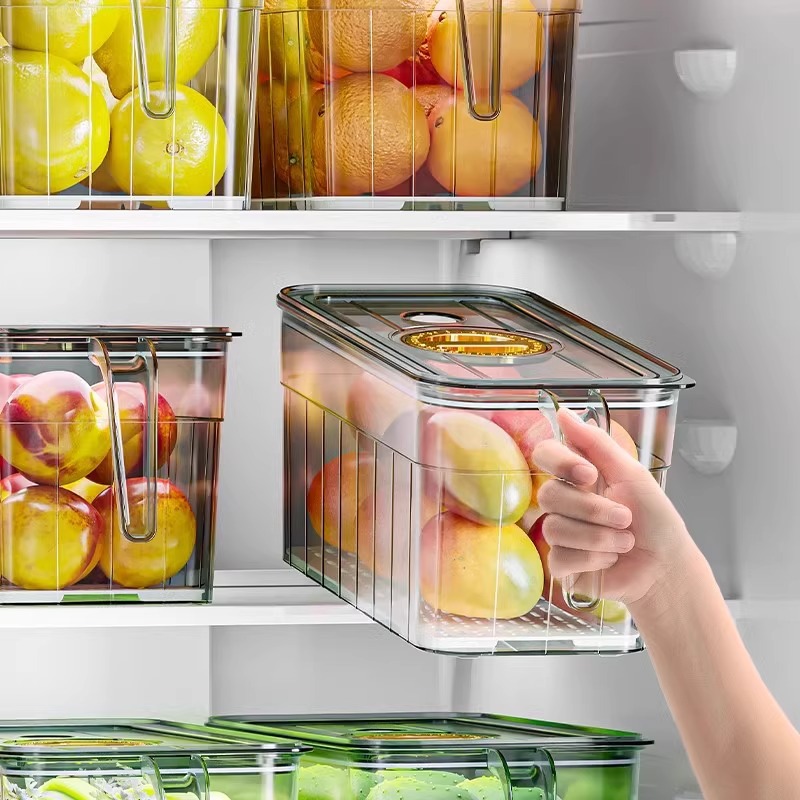 Food Storage Warehouse - Refrigerator sorting storage box, eggs, fruits