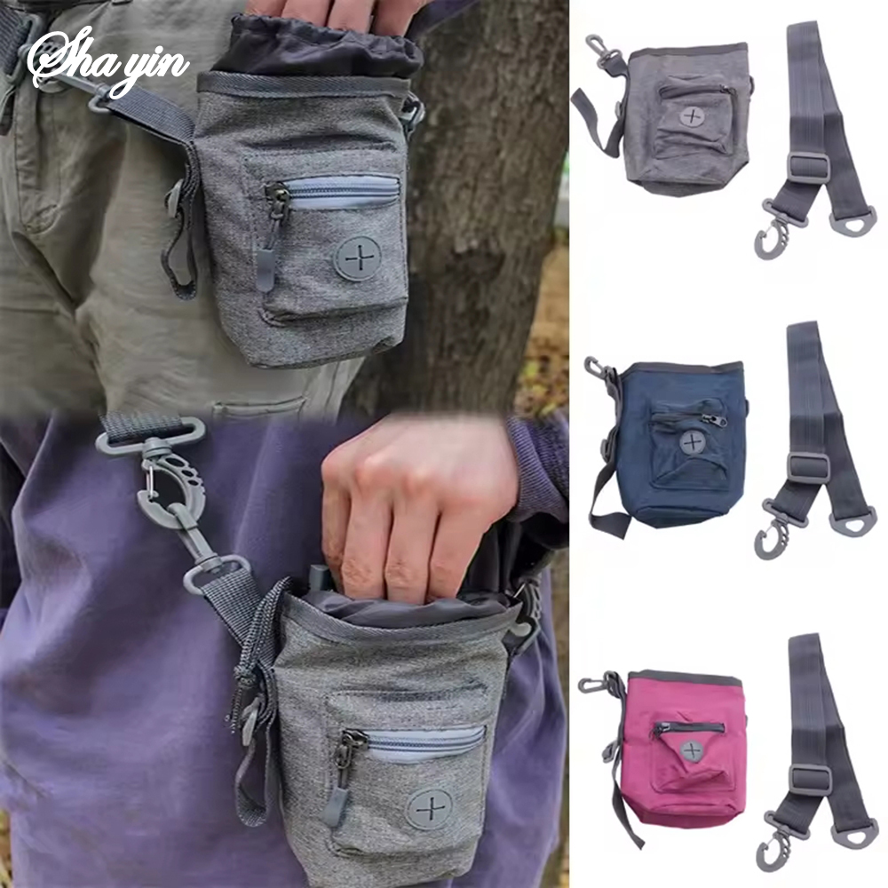 Food Storage Zipper Bags - Portable Dog Training Pouch Bag Dog