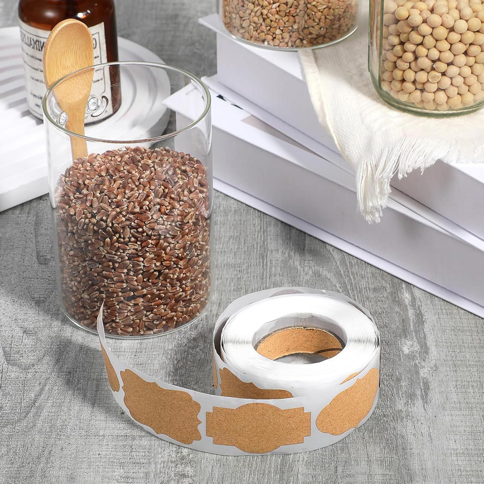 Craft Labels 300 Piece Writabl - Food Storage Name recension och pris