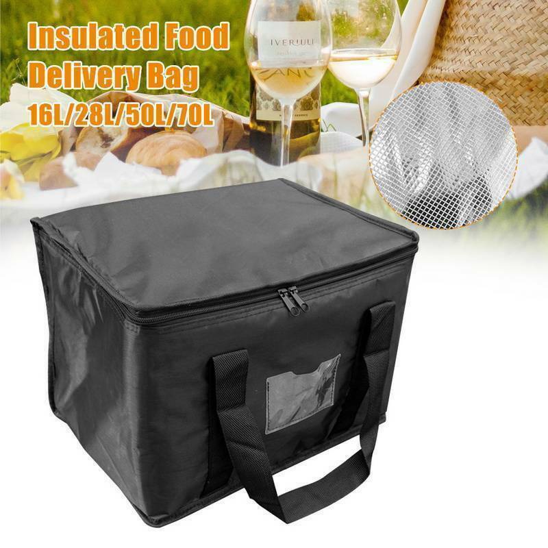 1pc Large Insulated Picnic Bag - Food Storage Zipper Bags recension och pris
