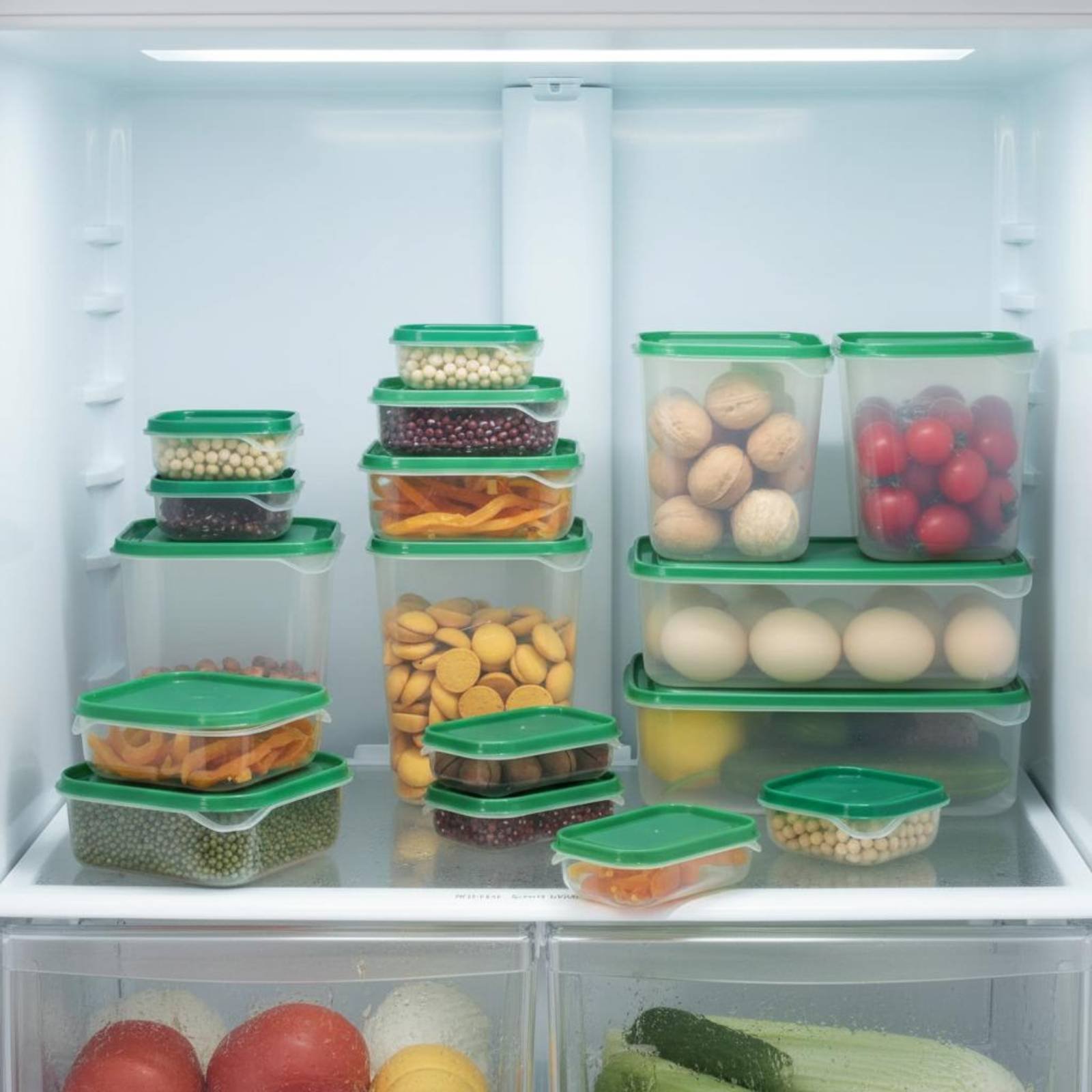17 Pieces Fridge Storage Box S - Food Storage Box recension och pris