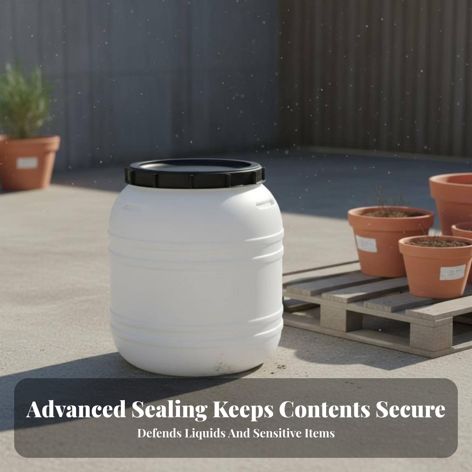 Food Grade Plastic Barrel Airt - Food Storage With Lids recension och pris