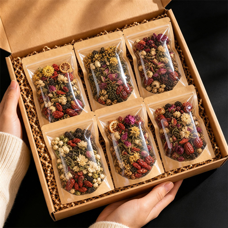 100Pcs Clear Kraft Paper Packa - Food Storage Zipper Bags recension och pris