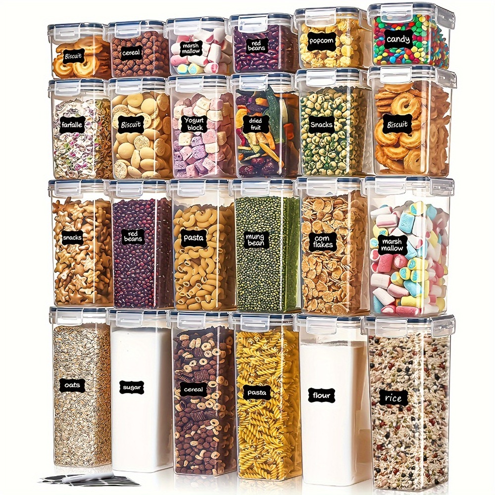 24Pcs Food Storage Containers  - Food Storage Warehouse recension och pris