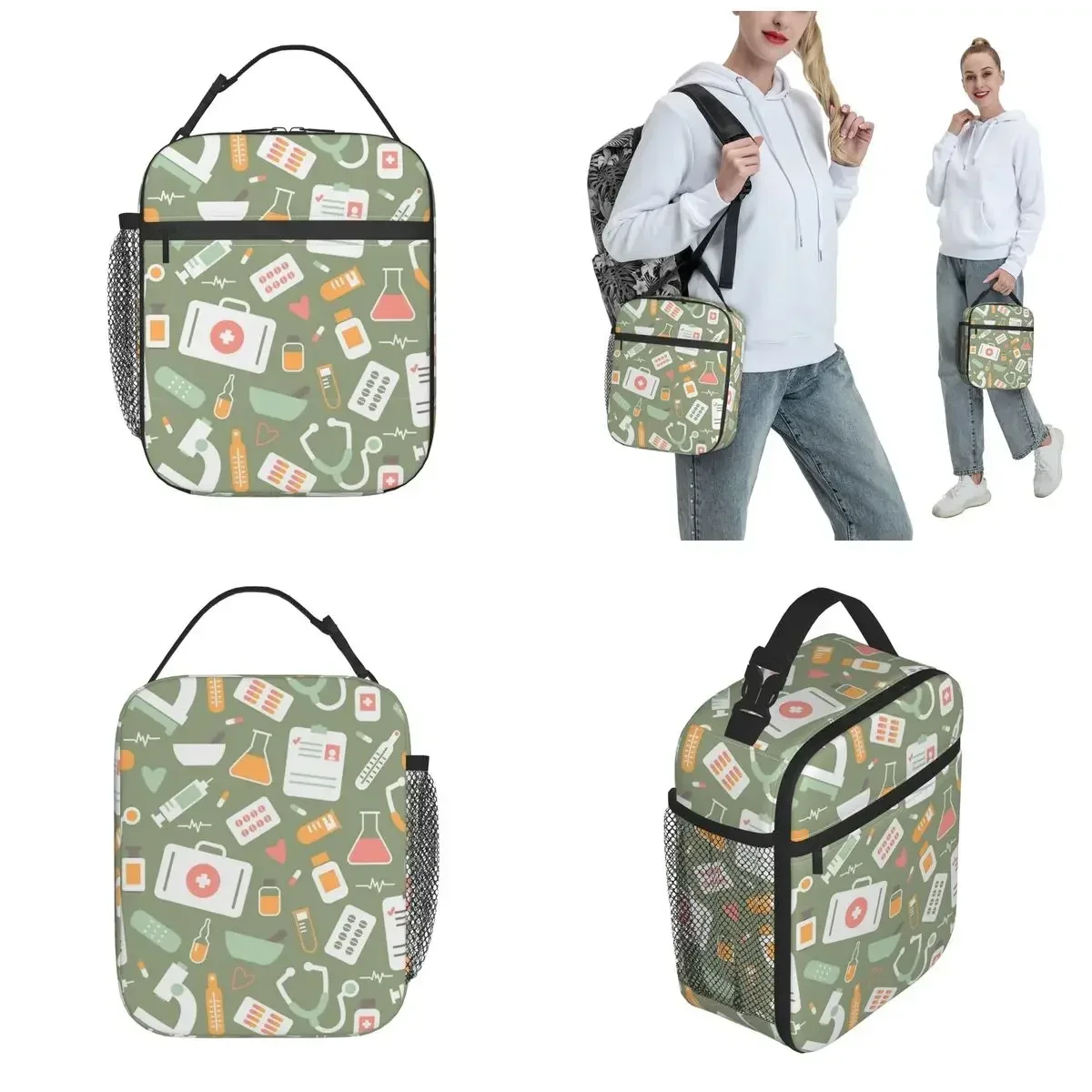 Nurse Healthcare Pattern Merch - Food Storage Zipper Bags recension och pris