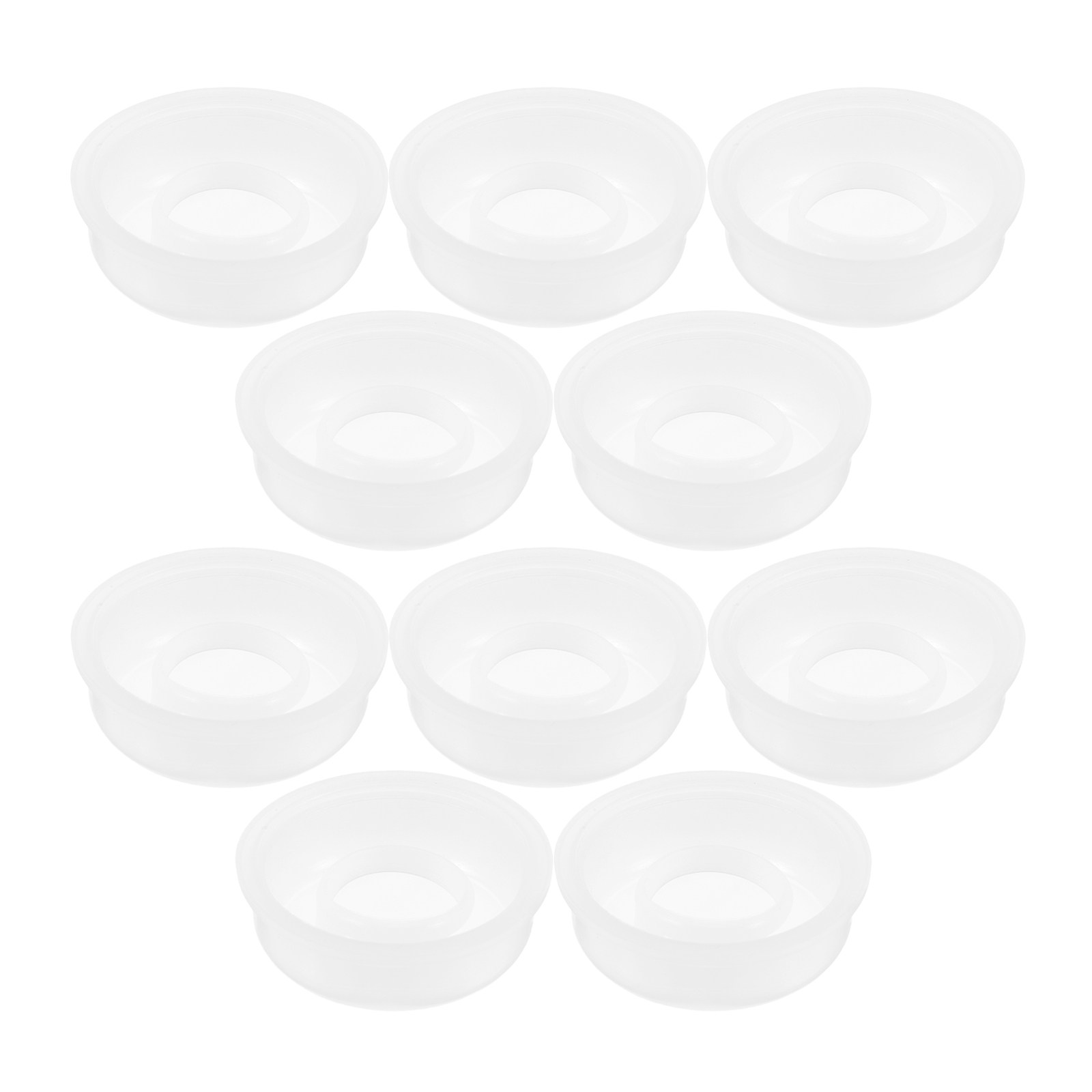 10Pcs Plastic Chemical Storage - Food Storage With Lids recension och pris