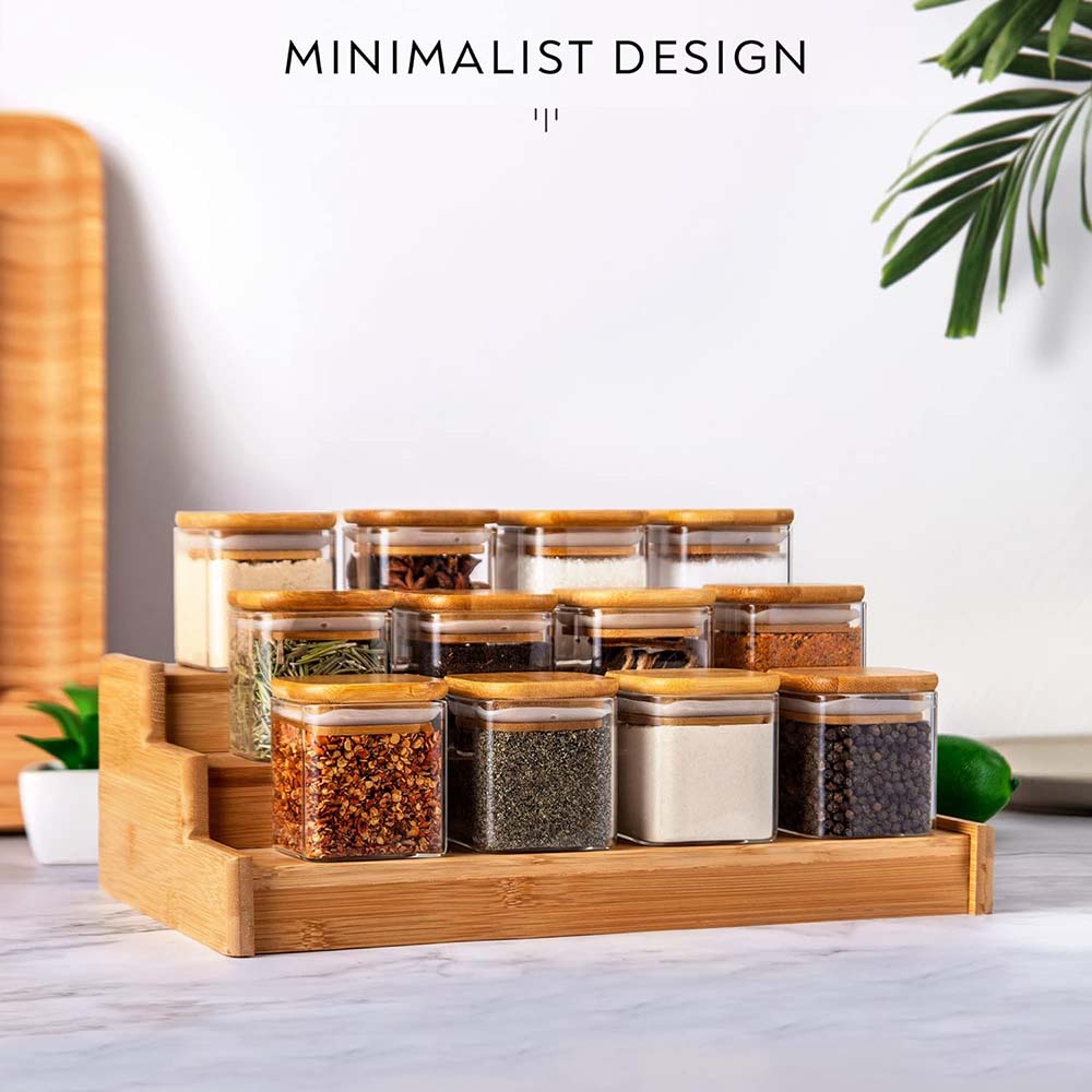 5oz Glass Jars Set with Spice  - Food Storage Glass Set recension och pris
