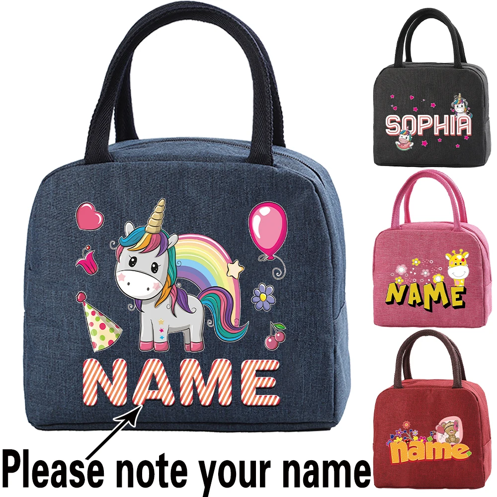 Customize Any Name Lunch Bags  - Food Storage Name recension och pris