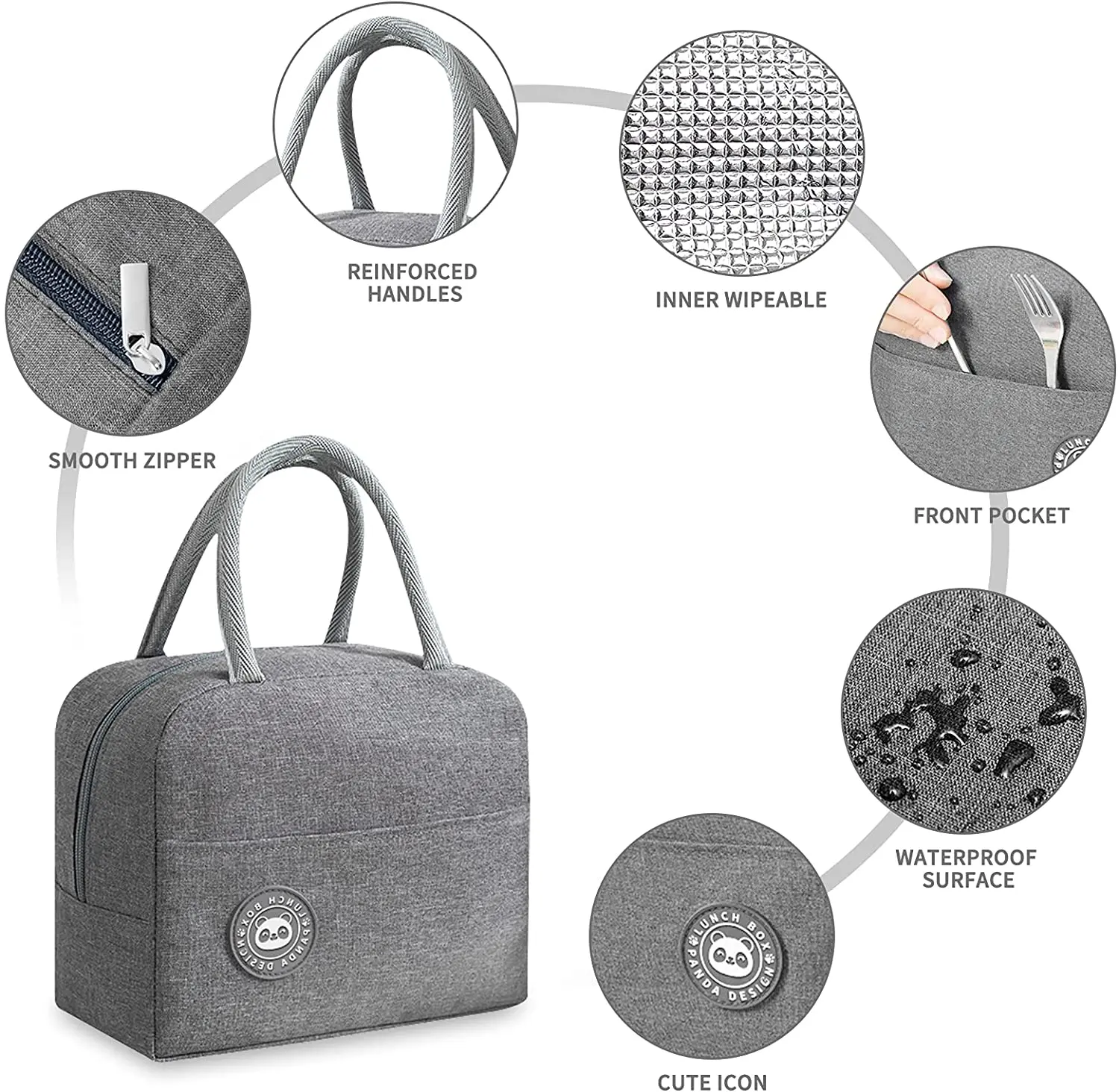 Customize Any Name Lunch Bags  - Food Storage Name recension och pris