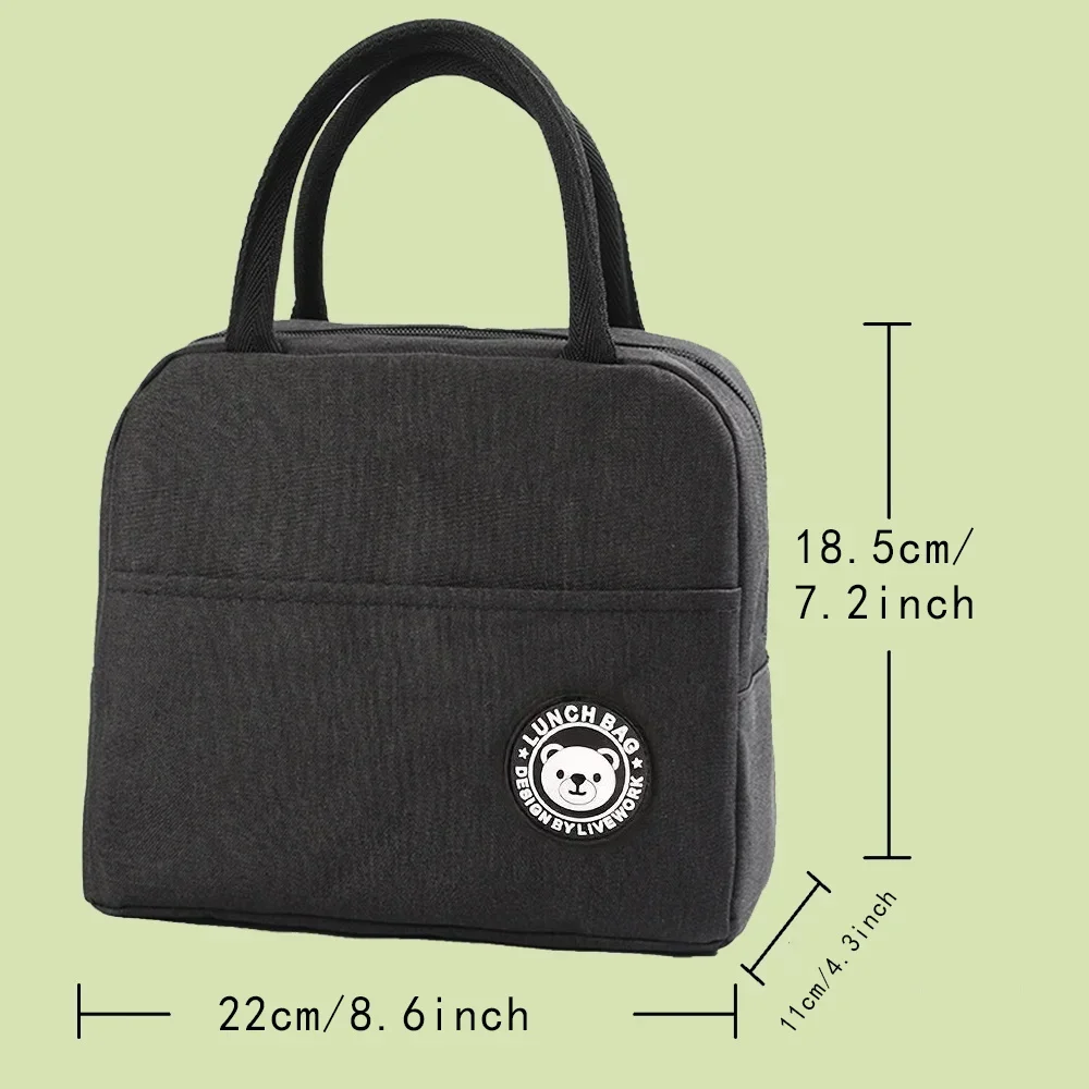 Customize Free Name Lunch Bag  - Food Storage Name recension och pris