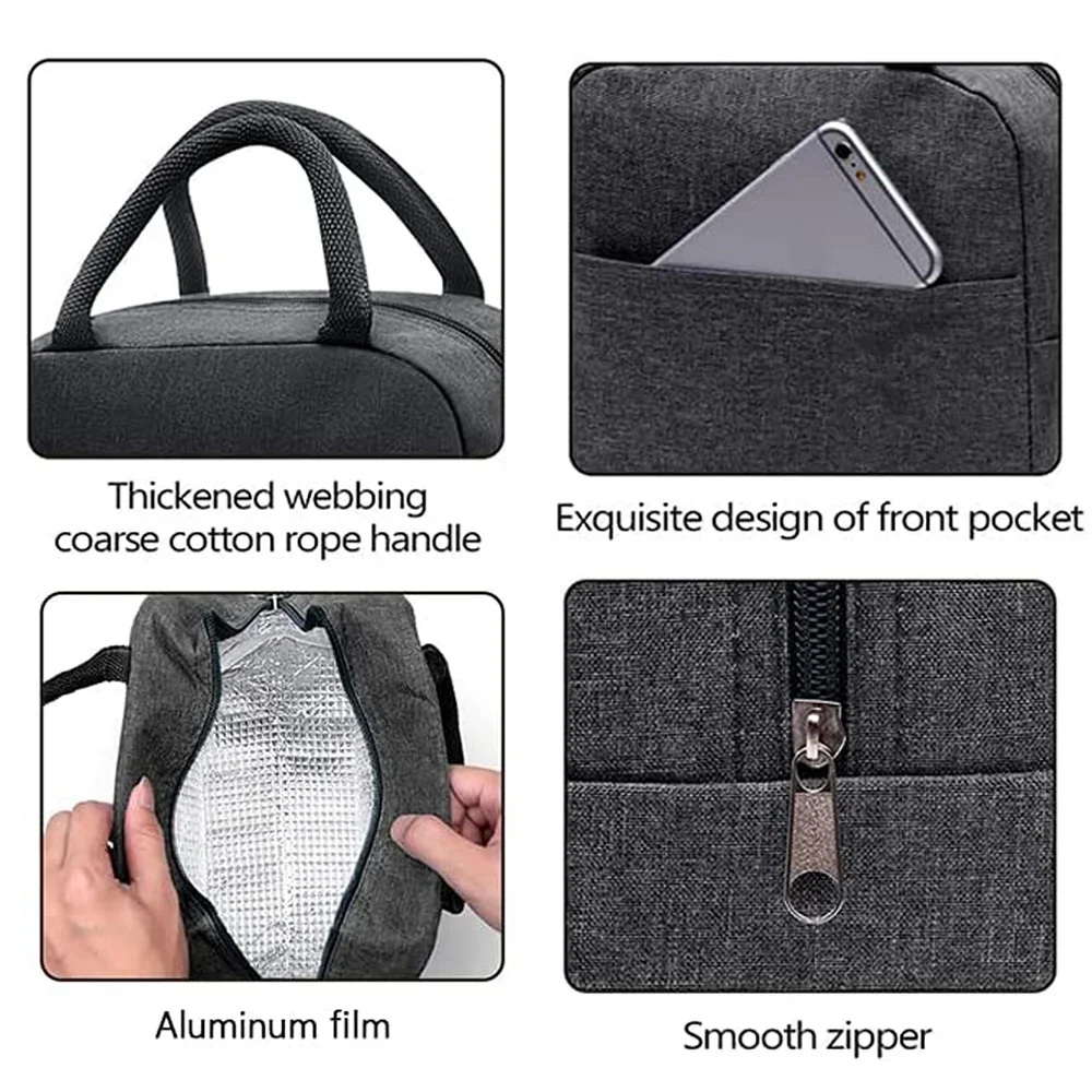 Customize Free Name Lunch Bag  - Food Storage Name recension och pris