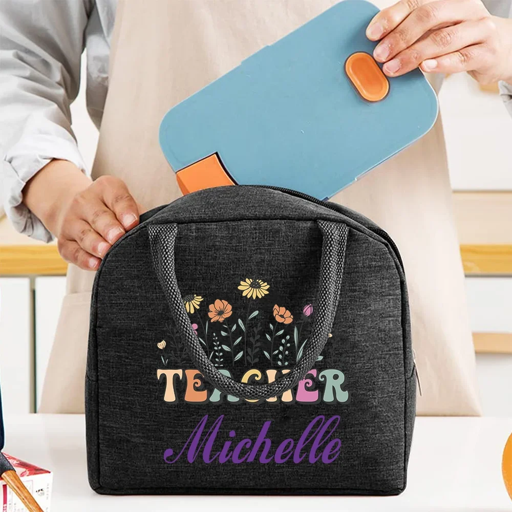 Customize Free Name Lunch Bag  - Food Storage Name recension och pris