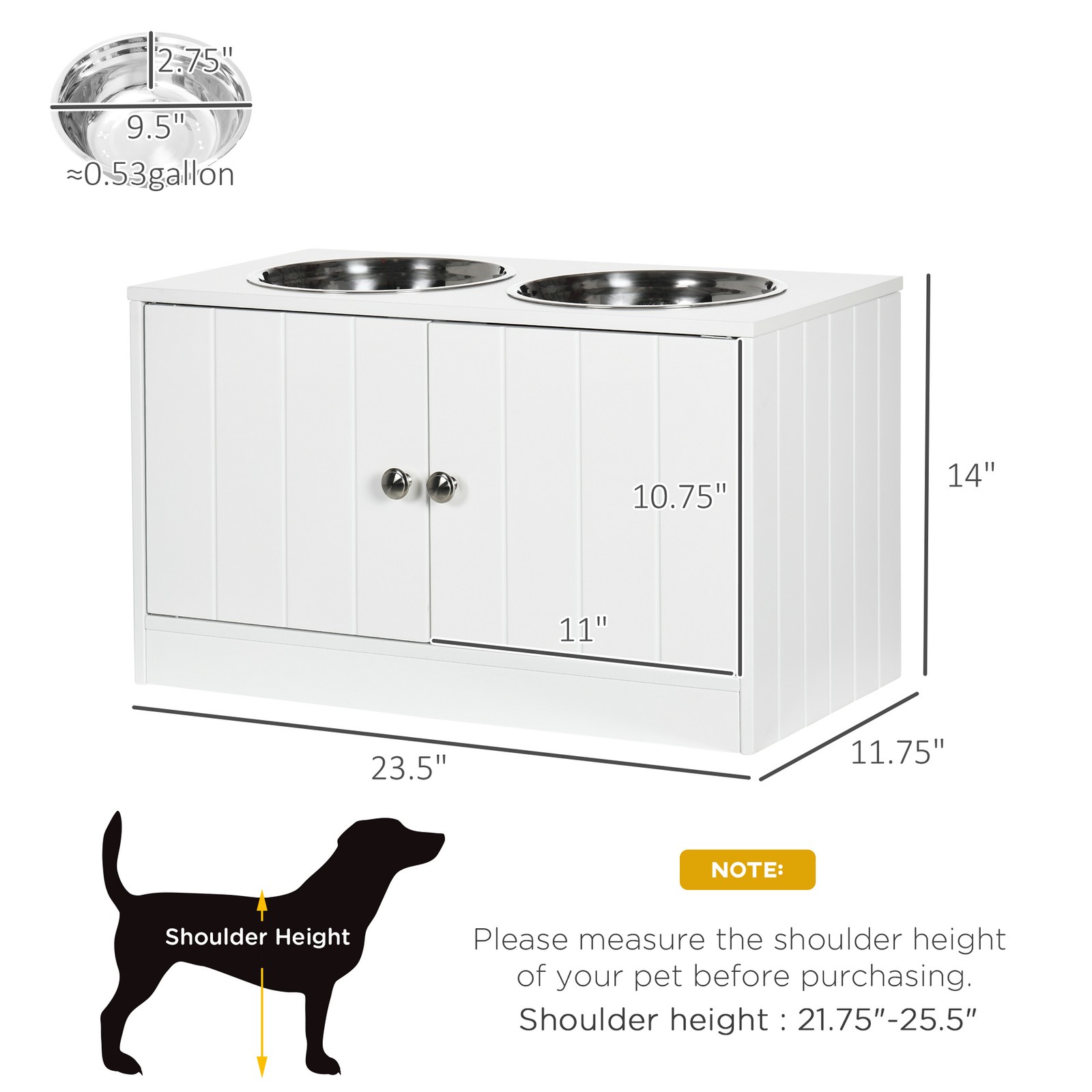 Magnetic-Door Dog Food Storage - Food Storage Dog recension och pris