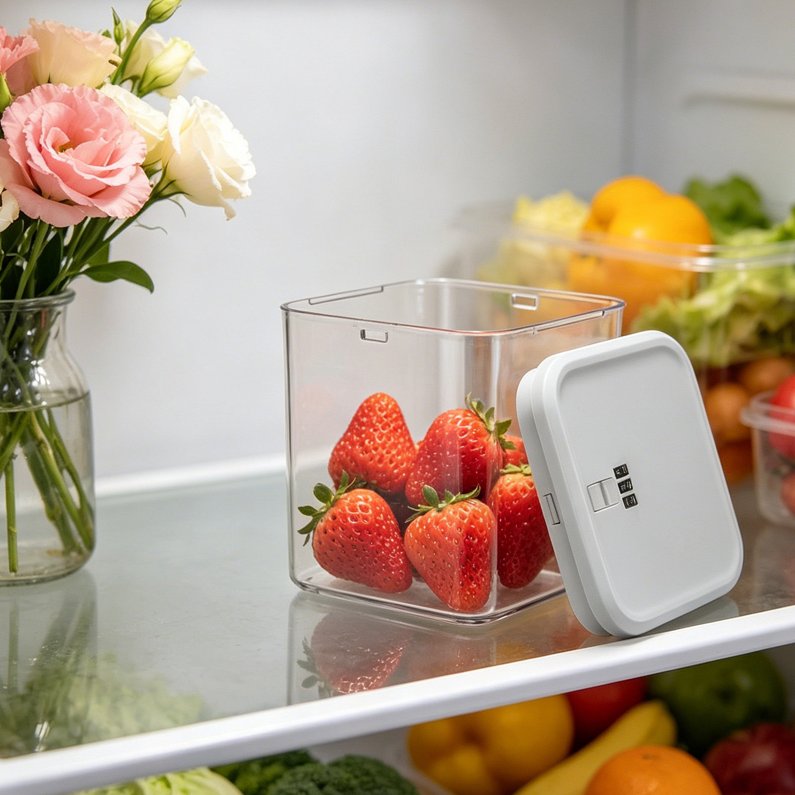 Clear Stackable Lock Box for F - Lock And Lock Food Storage recension och pris