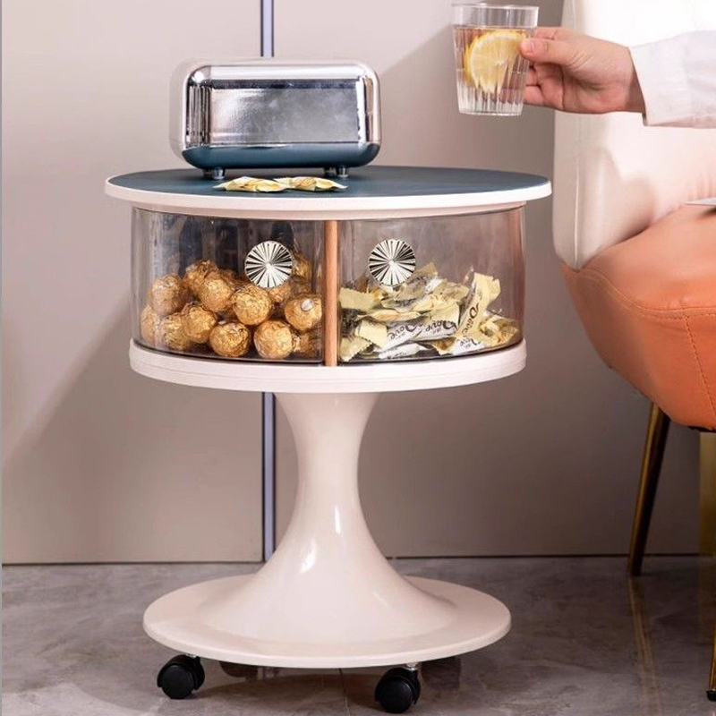 Nordic Coffee Tables Removable - Food Storage With Wheels recension och pris