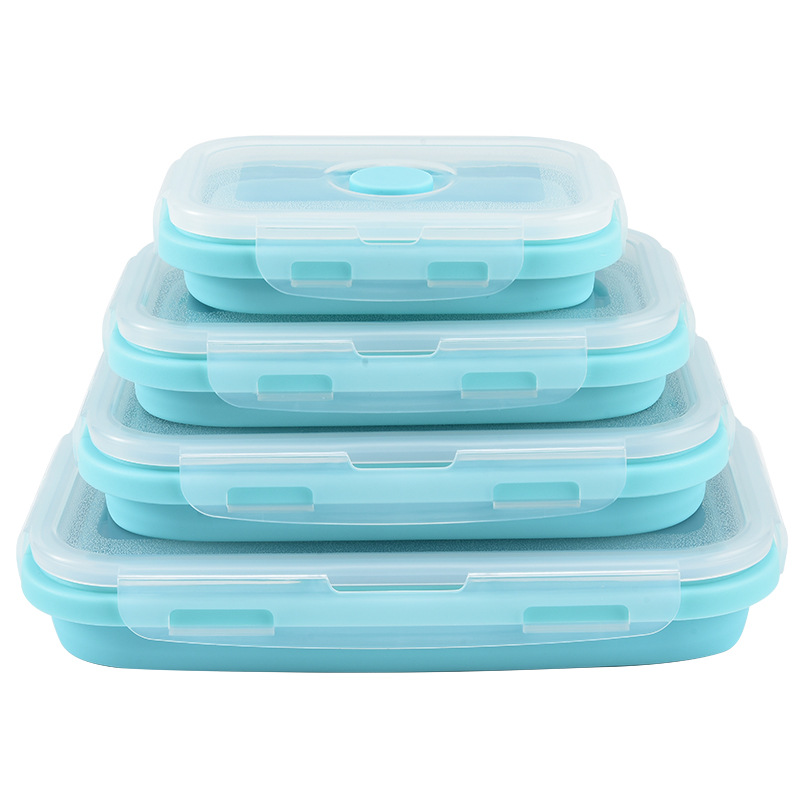 Collapsible Silicone Food Stor - Food Storage Lunch Box recension och pris