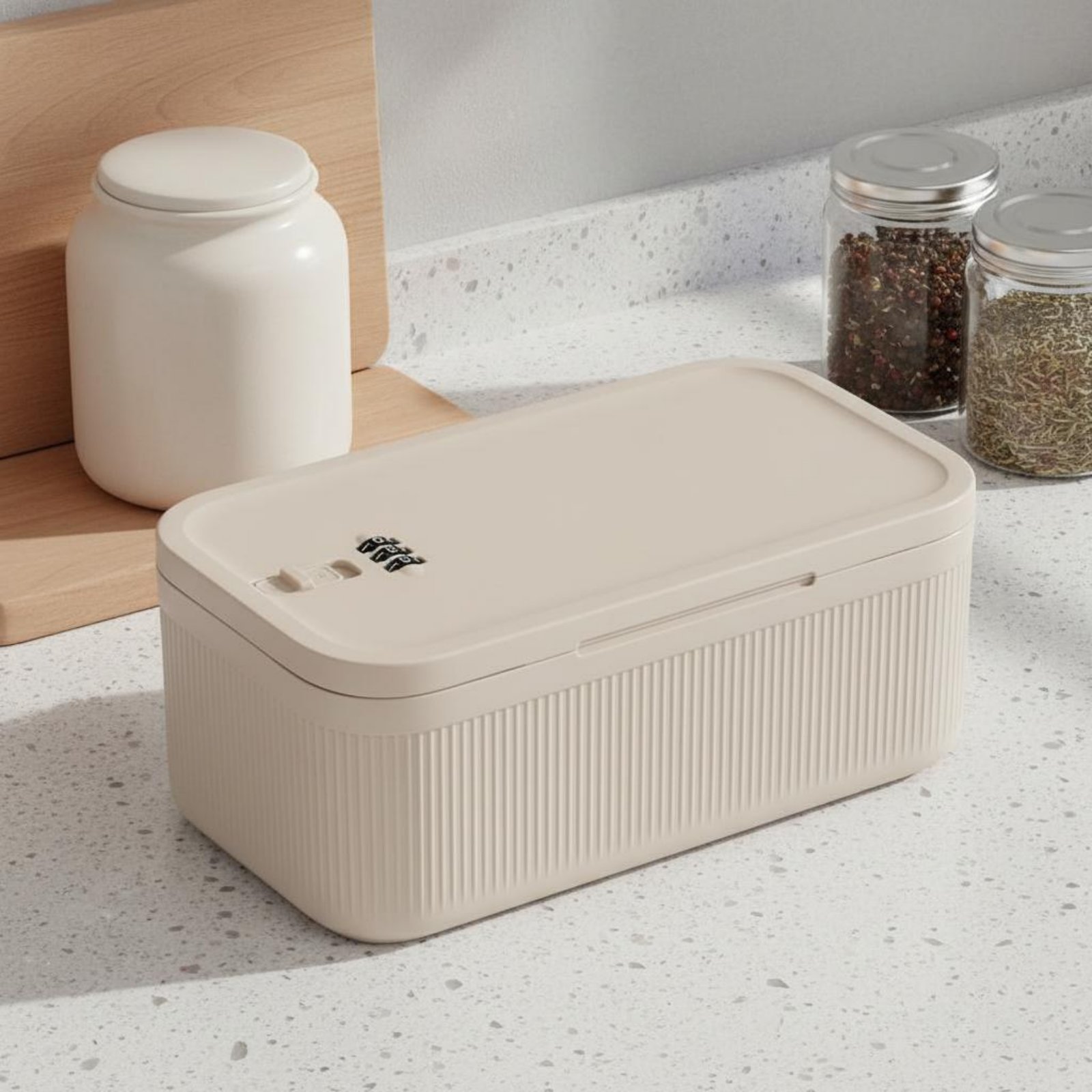 Combination Lock Box Smell Res - Lock And Lock Food Storage recension och pris