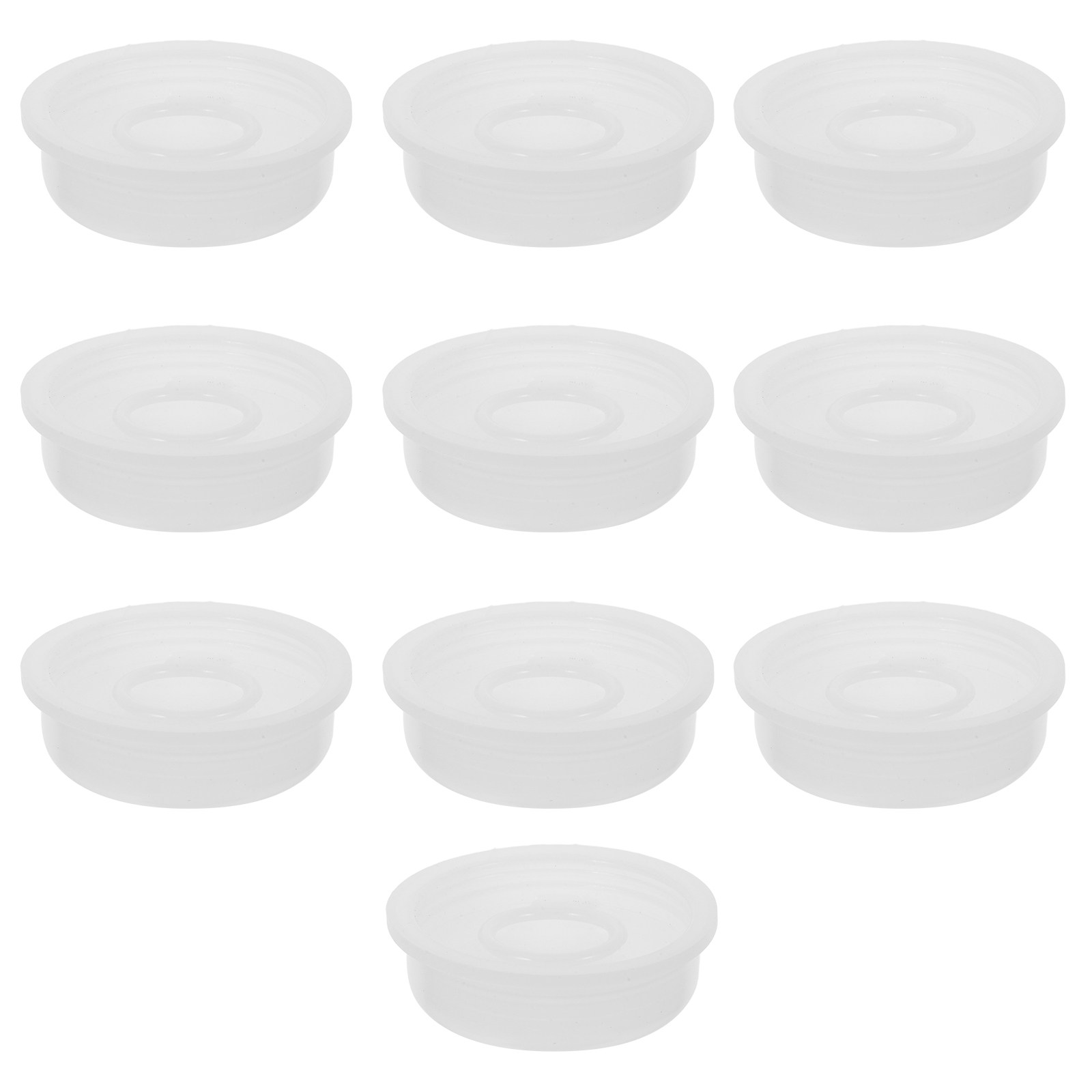 10Pcs Plastic Chemical Storage - Food Storage With Lids recension och pris