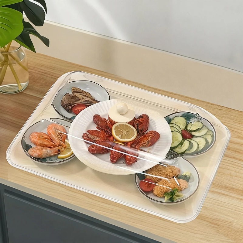 WORTHBUY Reusable Plastic Food - Food Storage With Lids recension och pris