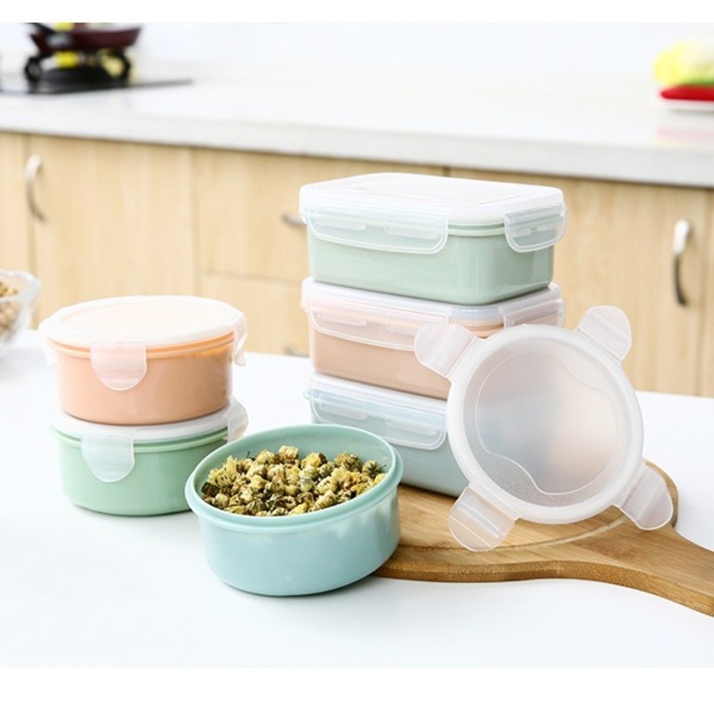 5PCS Portable Plastic Food Sto - Lock And Lock Food Storage recension och pris