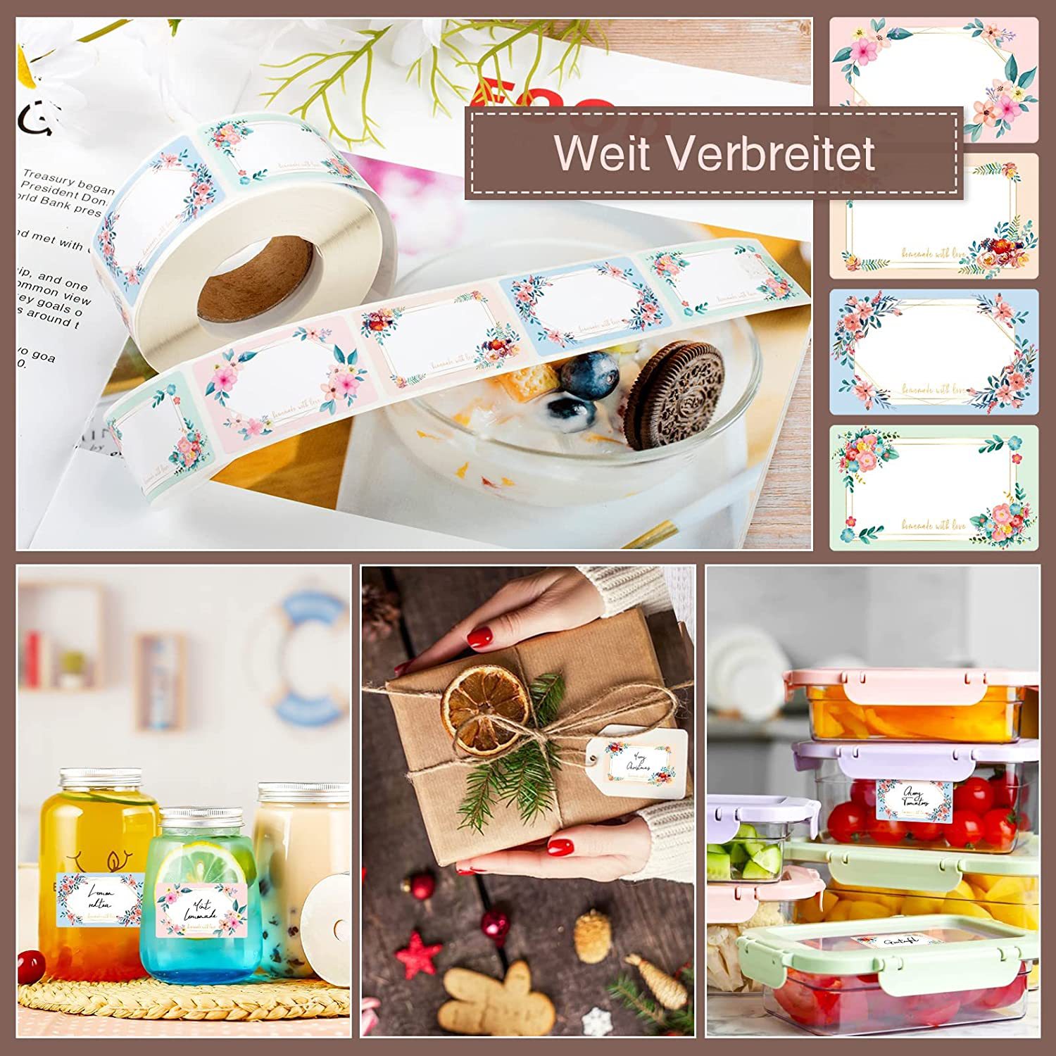 50/100/250PCS Sunflowers Packa - Food Storage Name recension och pris
