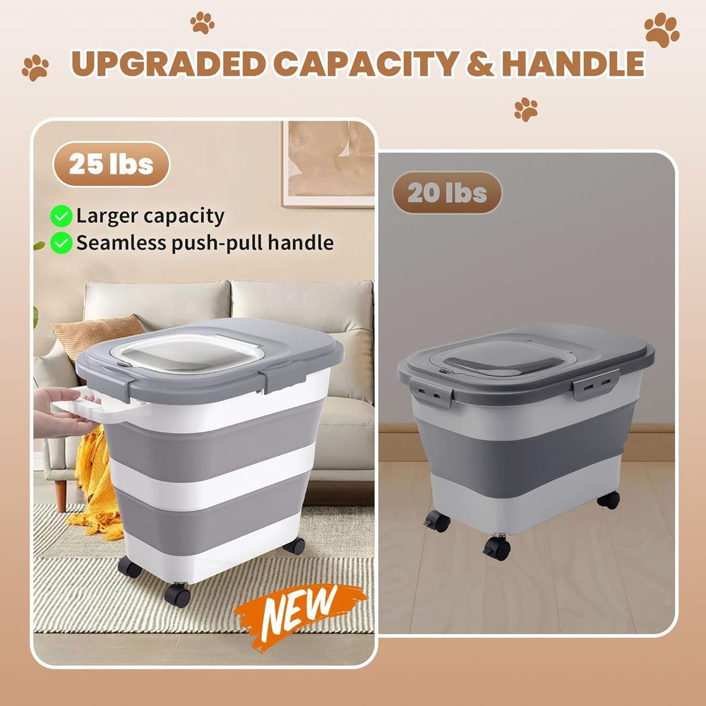 Airtight Dog Food Storage Cont - Food Storage Dog recension och pris