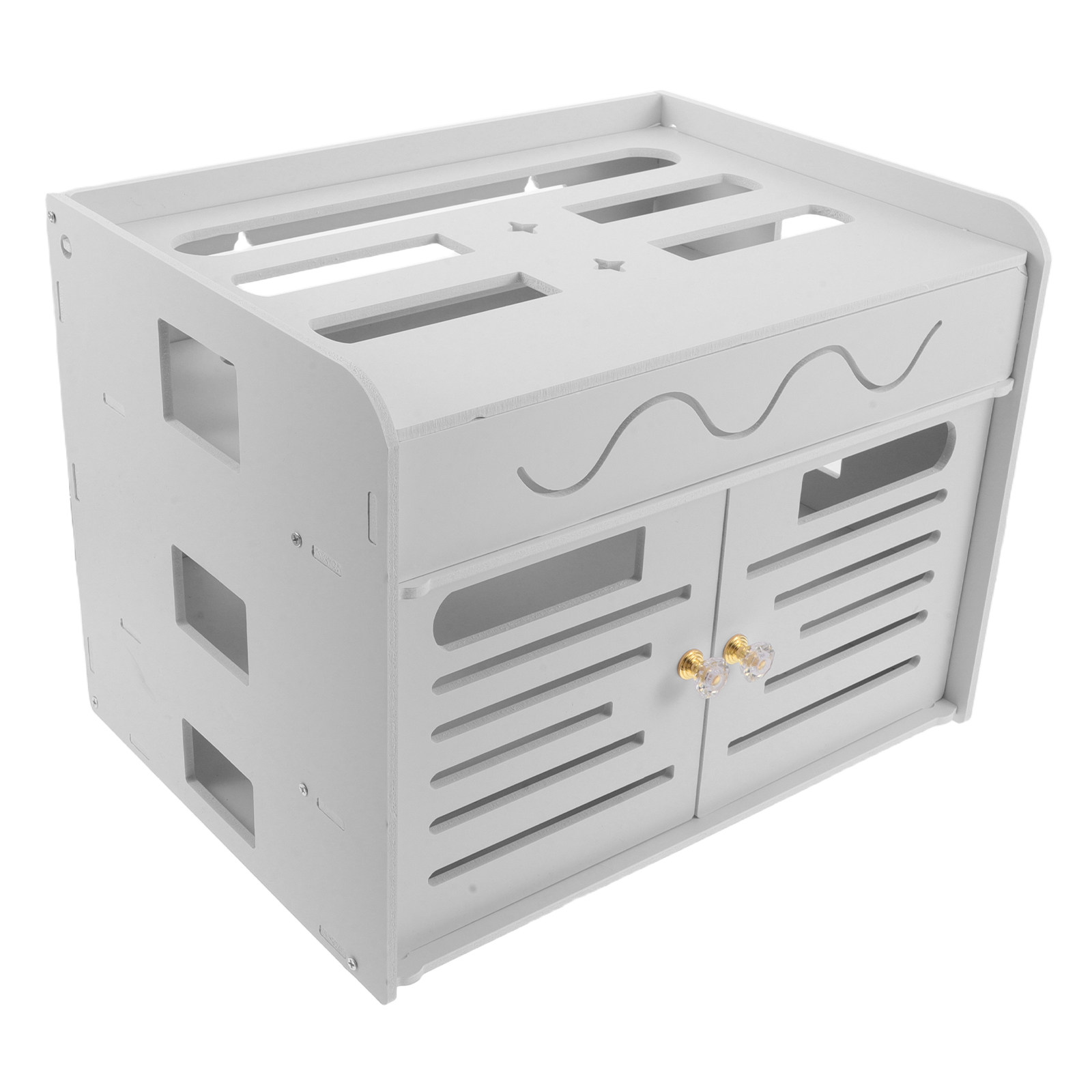 3-Layer WiFi Router Storage Bo - Food Storage Box recension och pris
