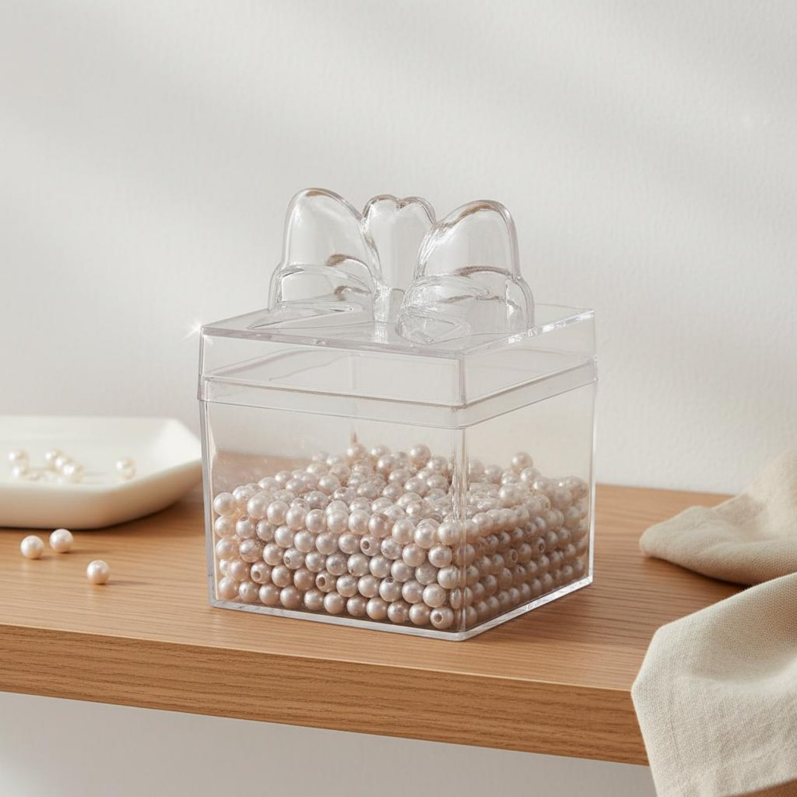 Clear Plastic Candy Box with R - Food Storage Box recension och pris