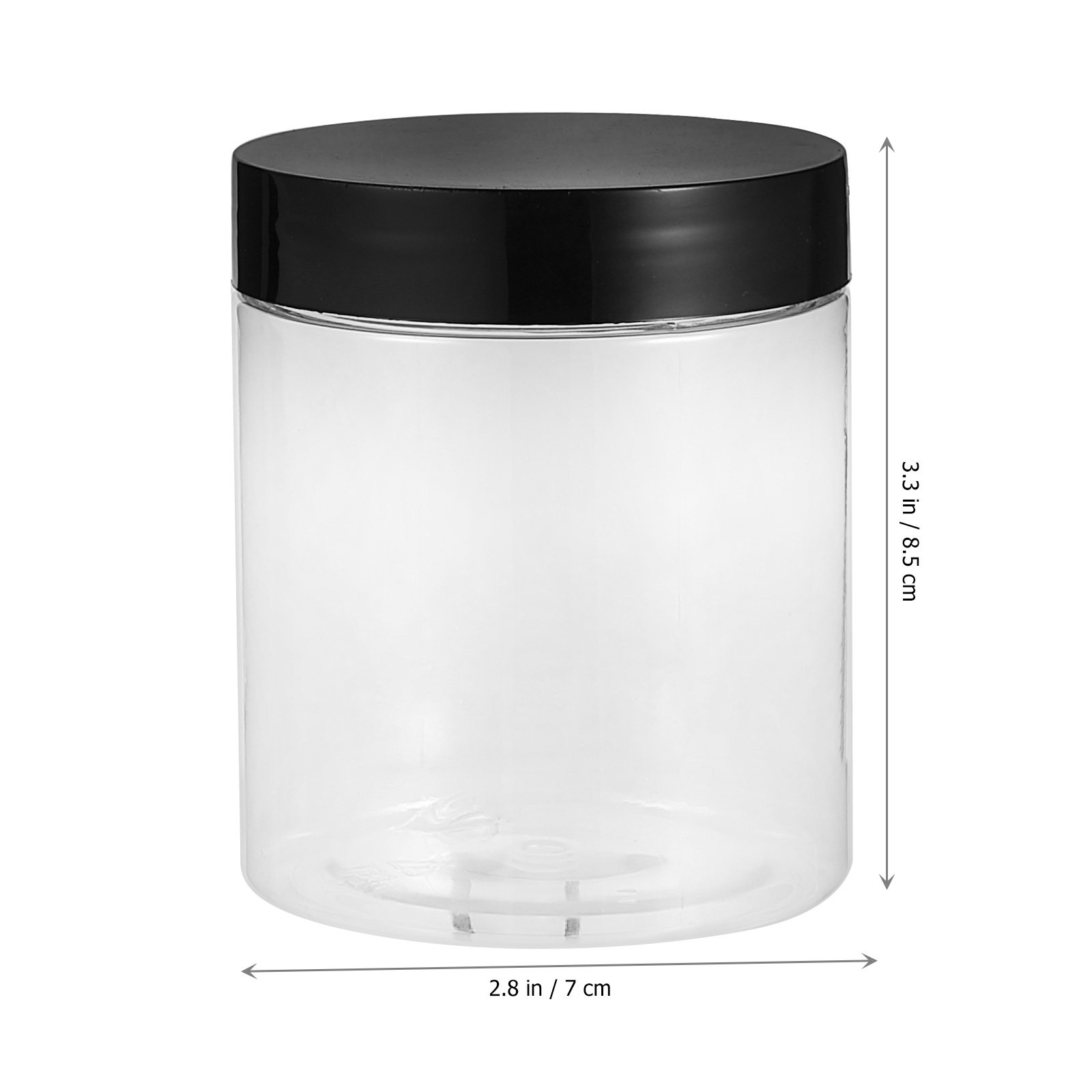 12Pcs Clear Plastic Storage Ja - Food Storage Jars & Containers recension och pris