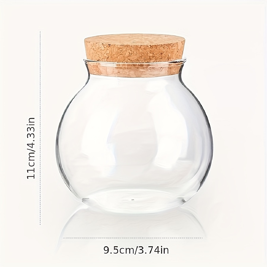 500ML Clear Glass Storage Cani - Food Storage Glass Set recension och pris