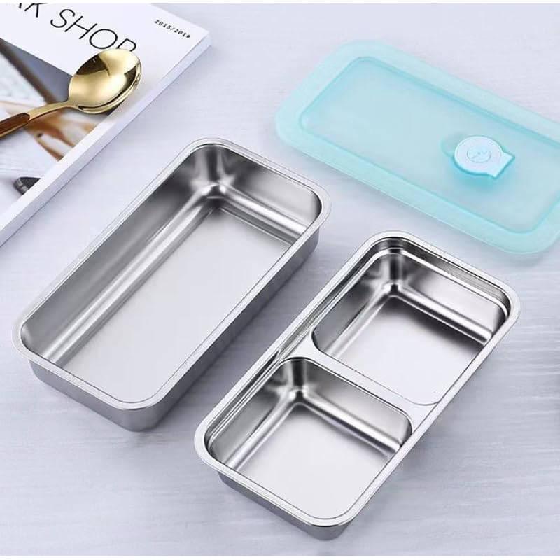 Portable Stainless Steel Fresh - Food Storage Lunch Box recension och pris