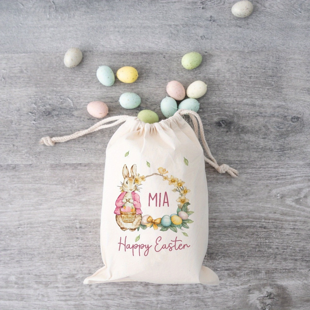 Custom Name Happy Easter Bunny - Food Storage Name recension och pris