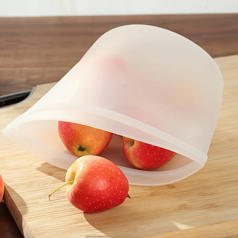 Reusable Silicone Storage Bags - Food Storage Zipper Bags recension och pris
