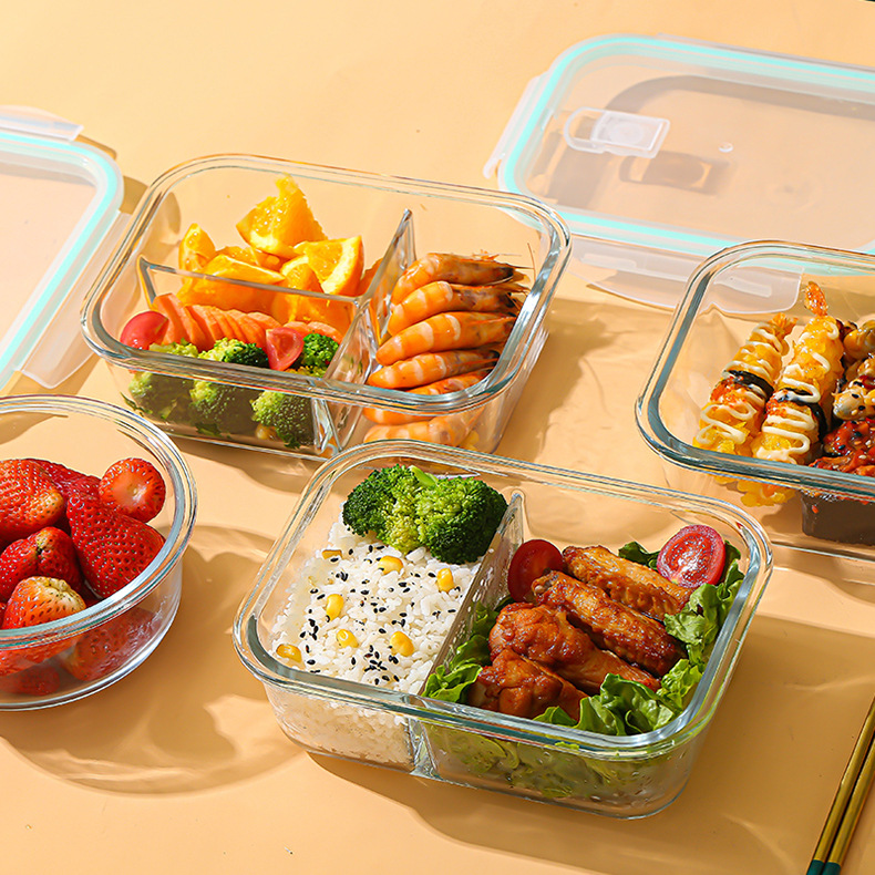 Glass Fresh-Keeping Box high B - Food Storage Box Set recension och pris