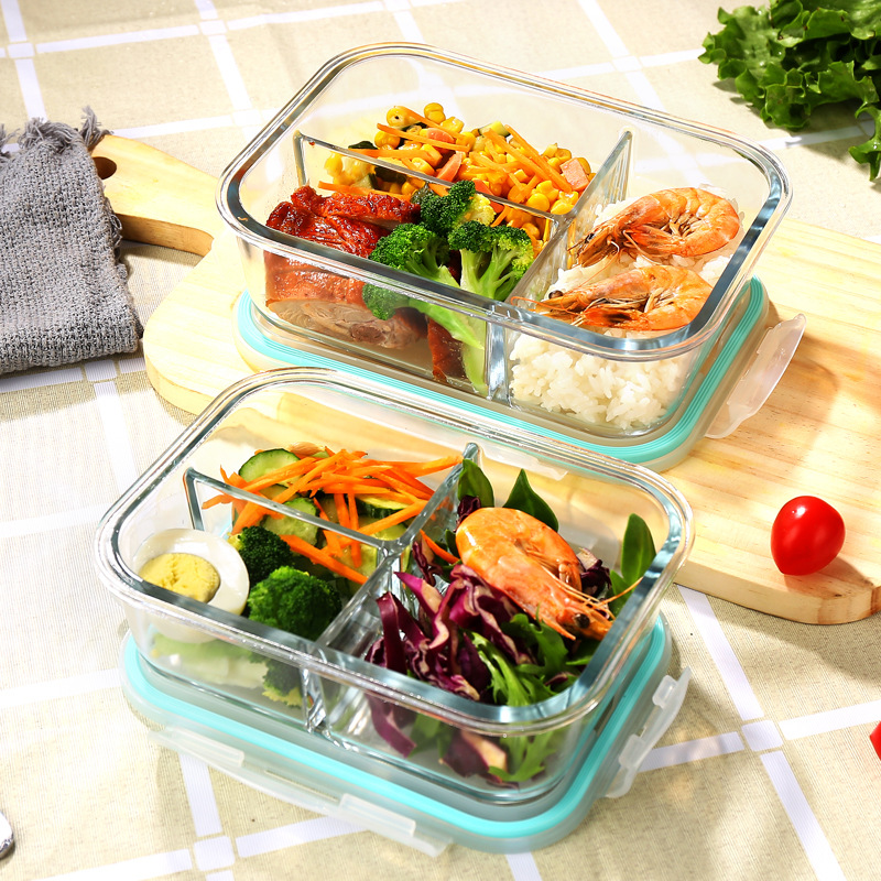 Glass Fresh-Keeping Box high B - Food Storage Box Set recension och pris
