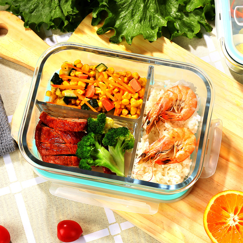 Glass Fresh-Keeping Box high B - Food Storage Box Set recension och pris