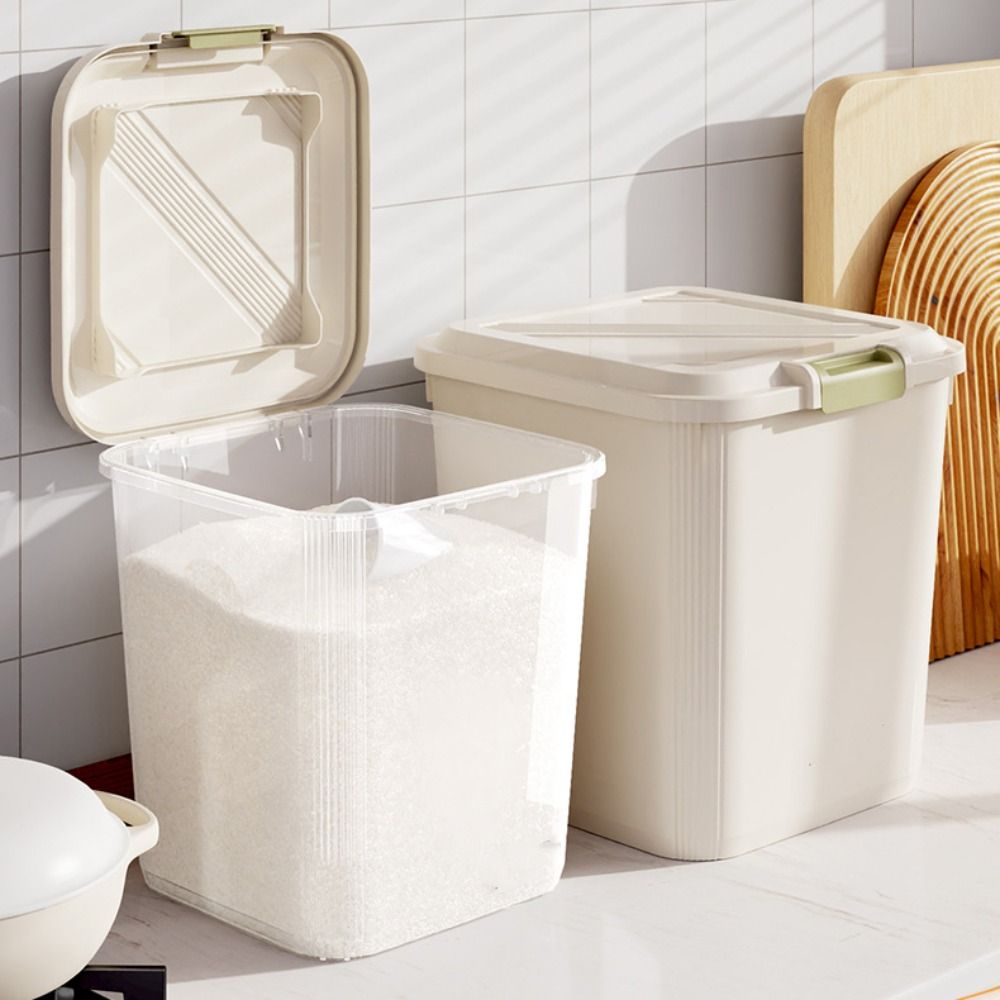 Insect Proof Rice Storage Box  - Food Storage With Wheels recension och pris