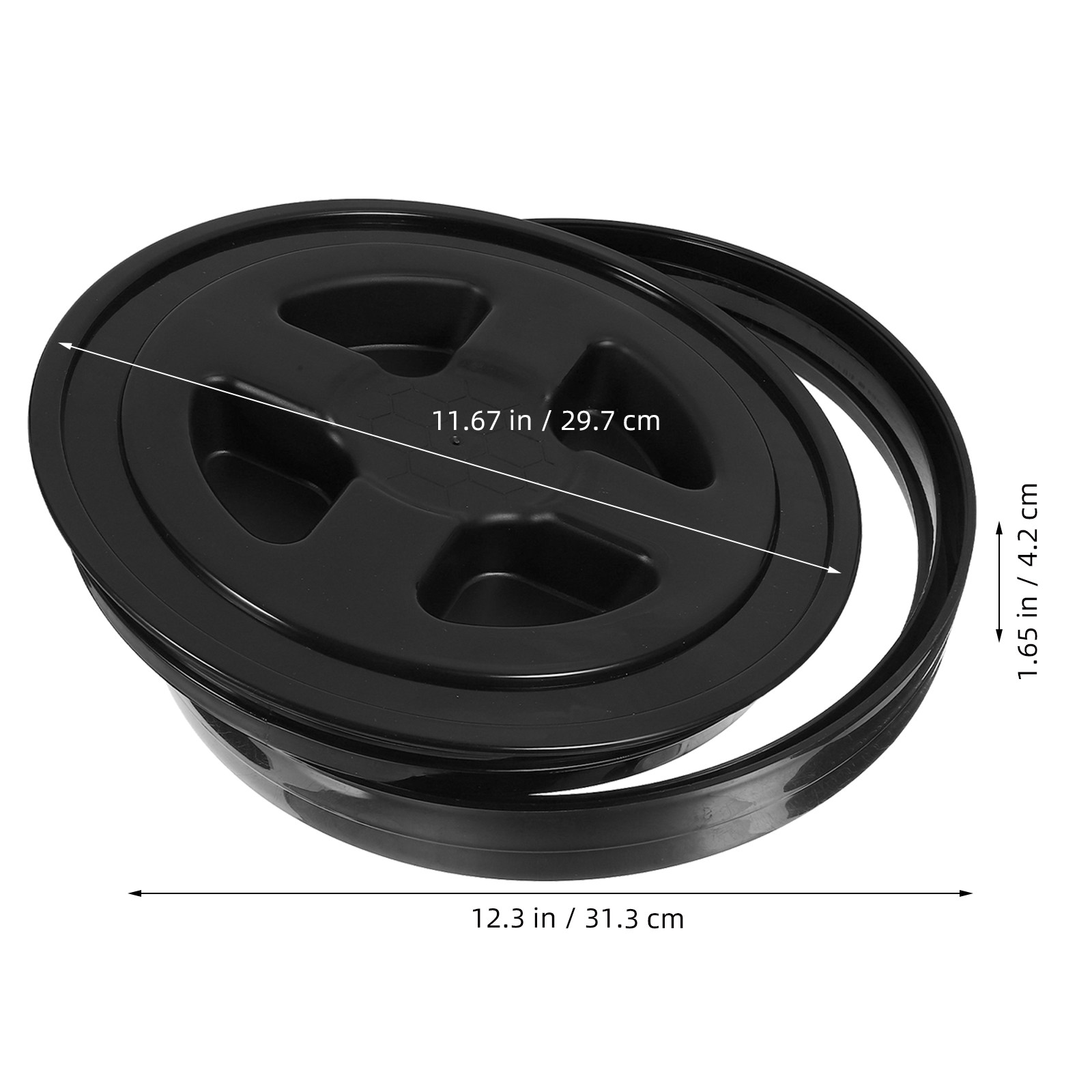 2Pcs Lock Bucket Lid Airtight  - Lock And Lock Food Storage recension och pris
