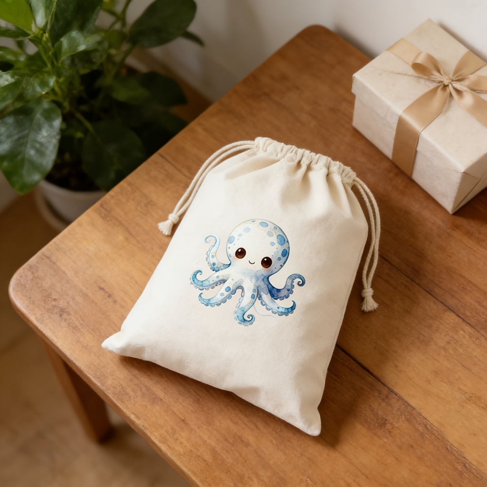 Cute Octopus Custom Name Draws - Food Storage Name recension och pris