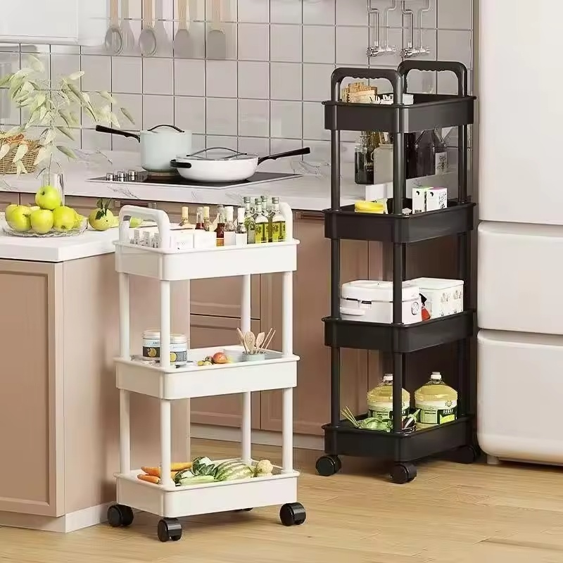 5-Tier Rolling Storage Cart wi - Food Storage With Wheels recension och pris