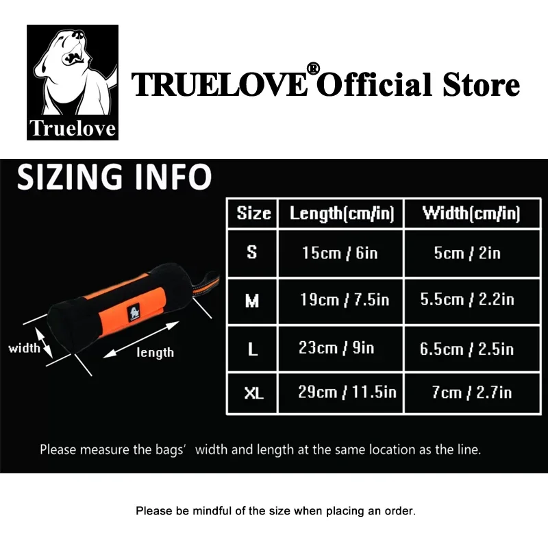 Truelove Dog Training Retrieve - Food Storage Zipper Bags recension och pris