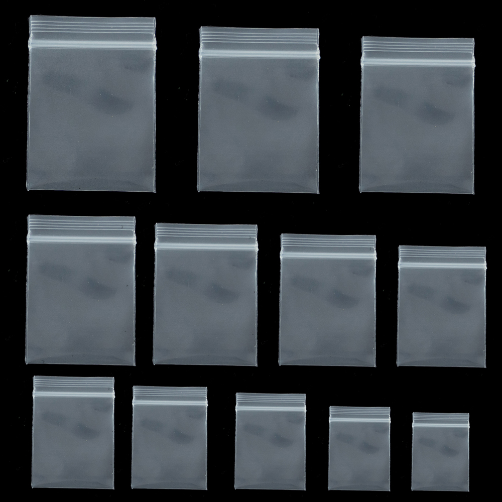 100Pieces Transparent Mini Sma - Lock And Lock Food Storage recension och pris