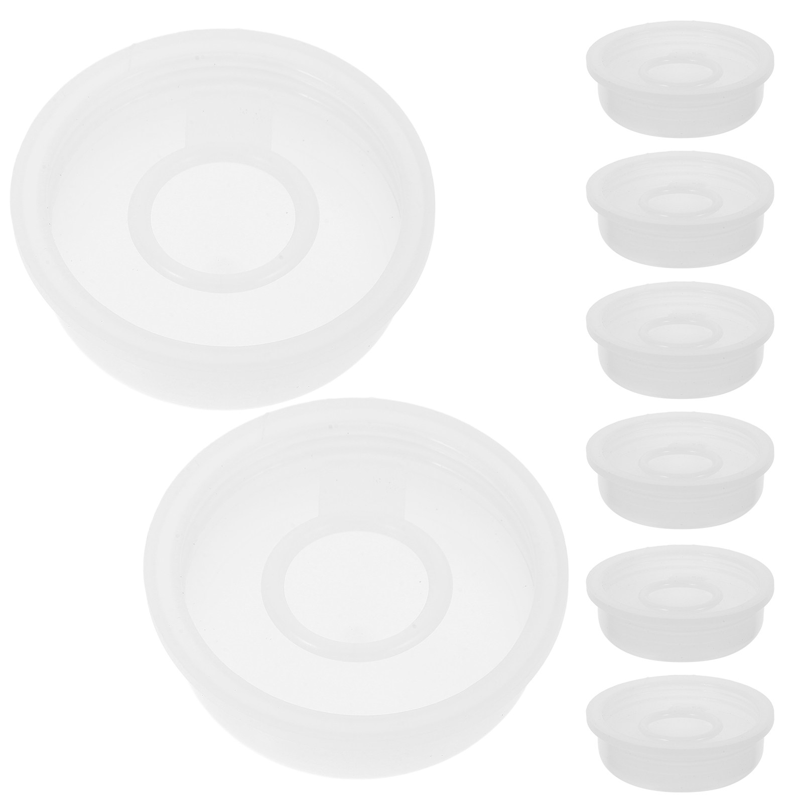 10Pcs Plastic Chemical Bucket  - Food Storage With Lids recension och pris