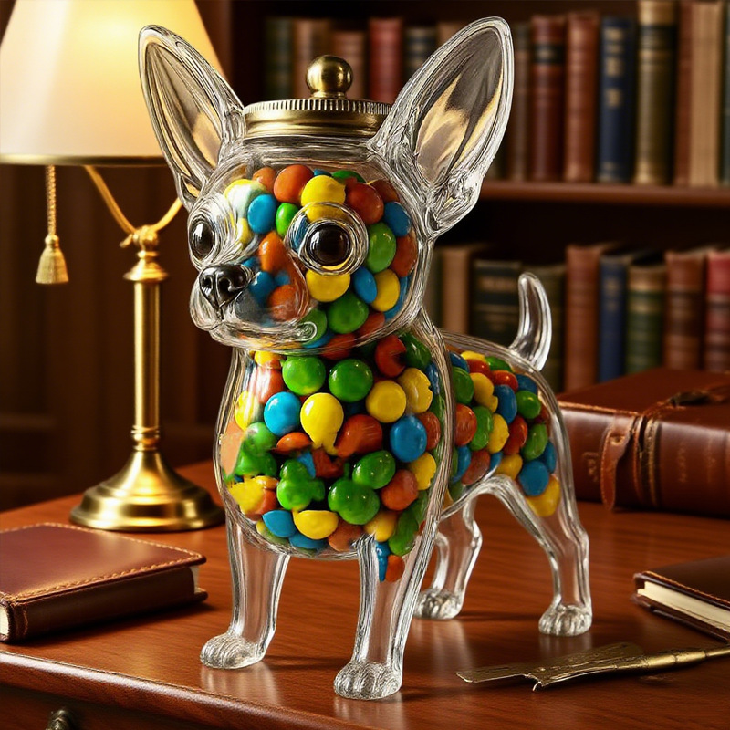 Chihuahua Shaped Container Fre - Food Storage Glass Set recension och pris