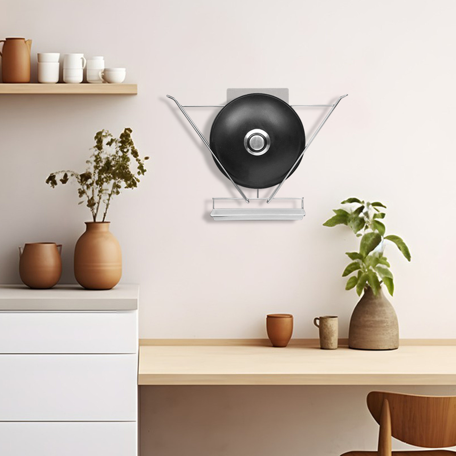 Pot Lid Organizer Wall Mounted - Food Storage With Lids recension och pris