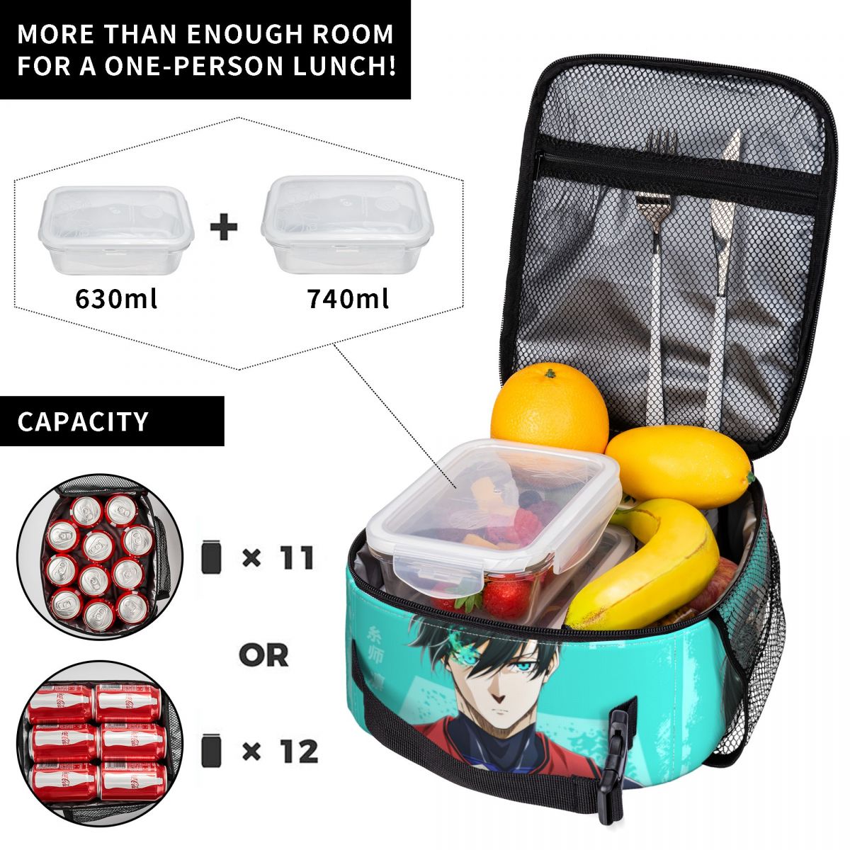 Anime Blue Locks Product Insul - Lock And Lock Food Storage recension och pris