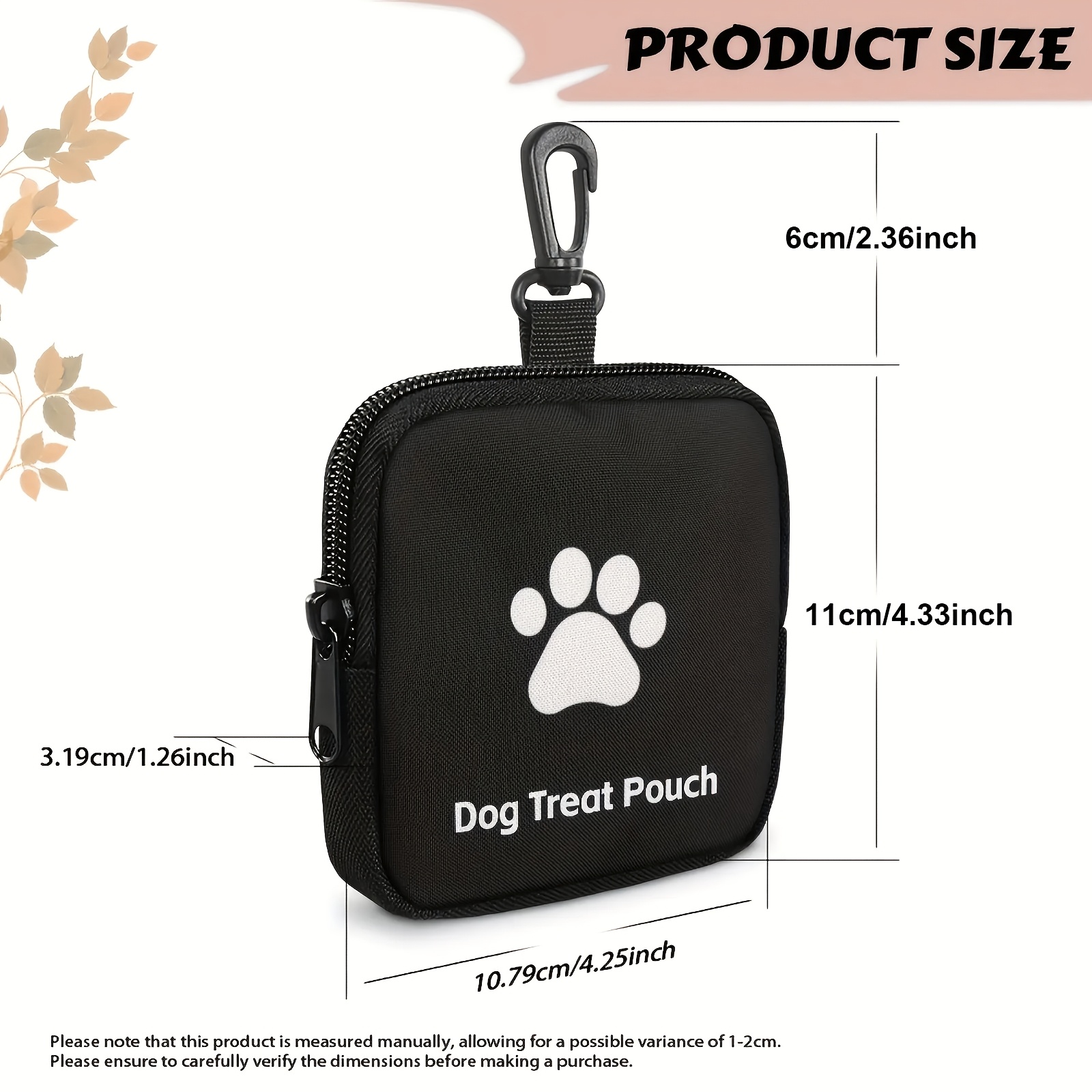 Dog Training Treat Pouch,Trave - Food Storage Zipper Bags recension och pris